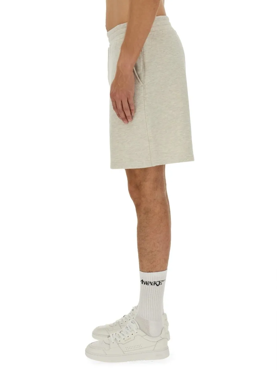 Logo Embellished Bermuda Shorts
