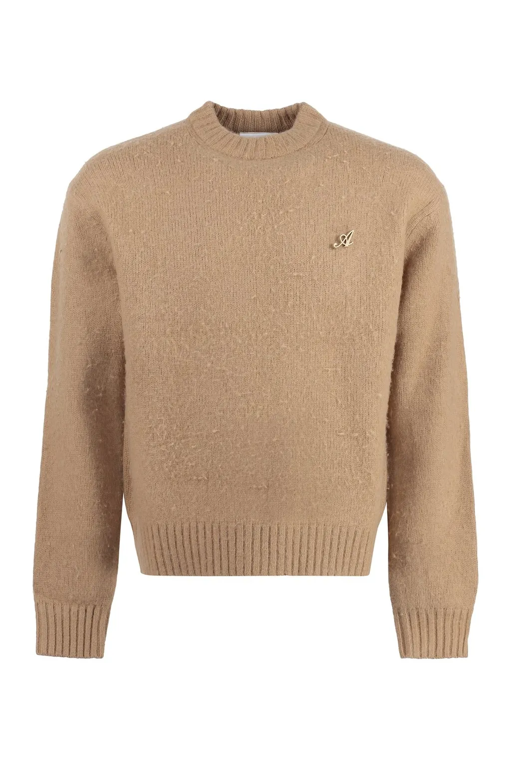 Logo Plaque Knitted Jumper