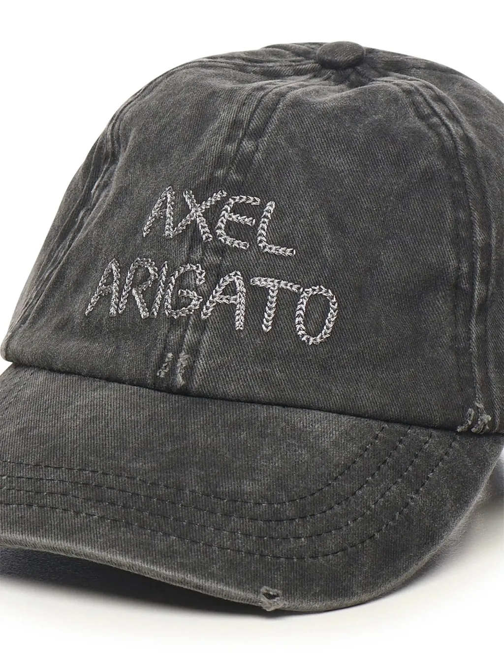 Chain Stitch Distressed Cap