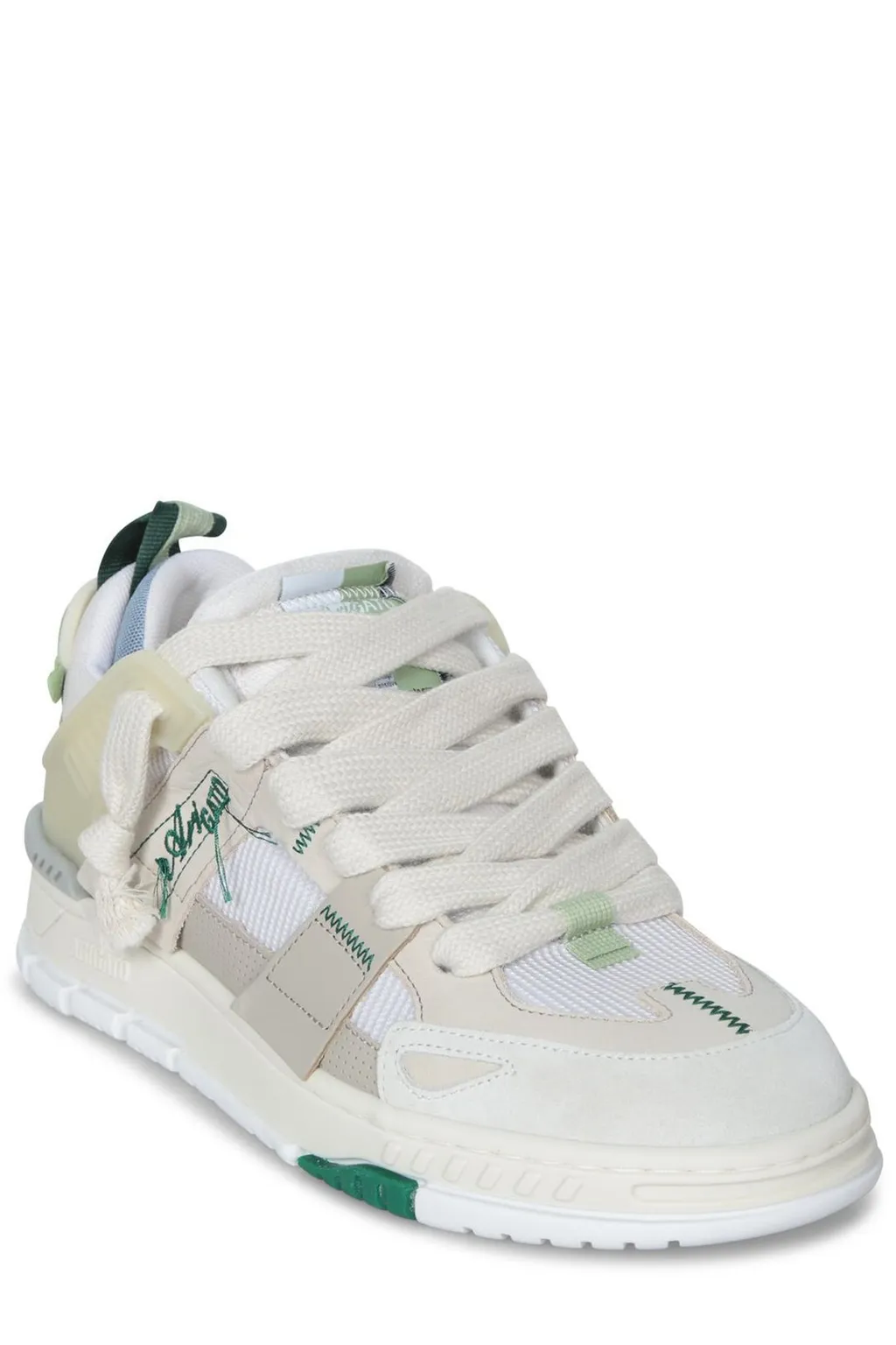 Area Patchwork Low-Top Sneakers