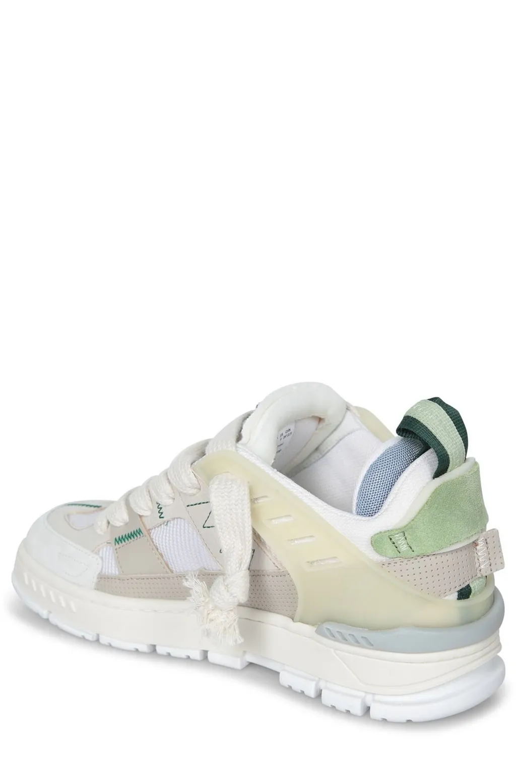 Area Patchwork Low-Top Sneakers