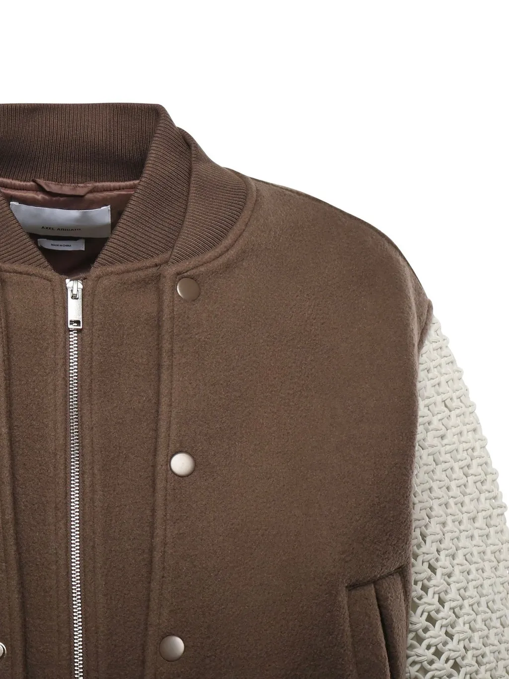 Ribbed Varsity Coat