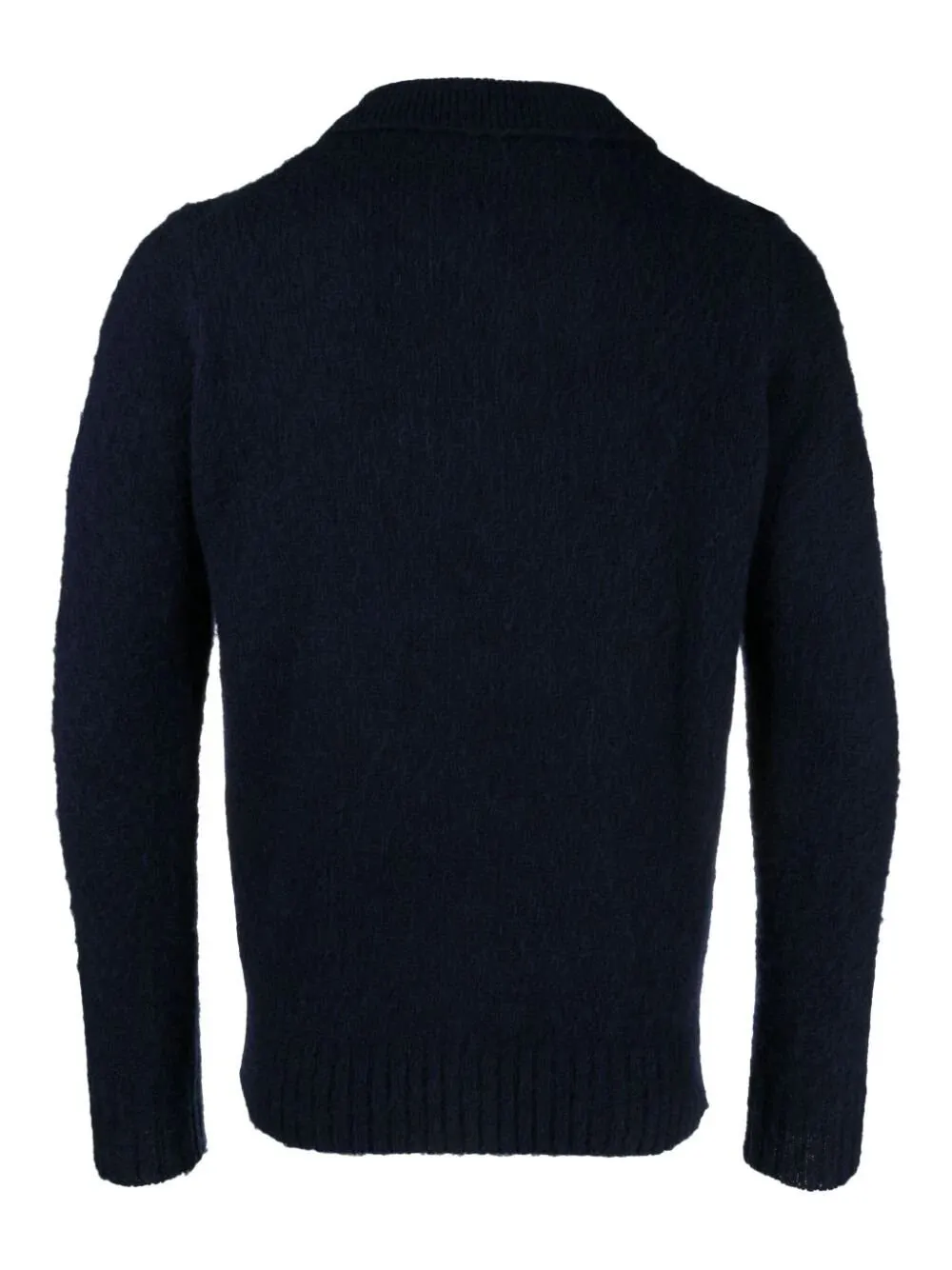 Collared Knitted Polo Shirt