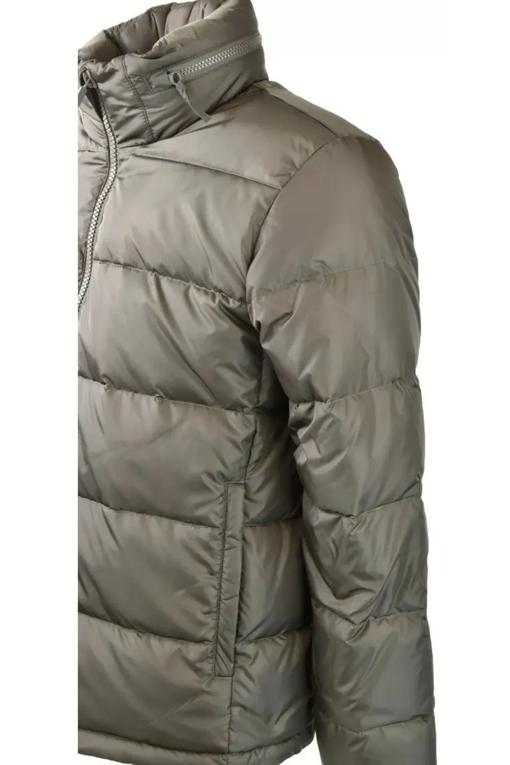 Logo Patch Padded Jacket