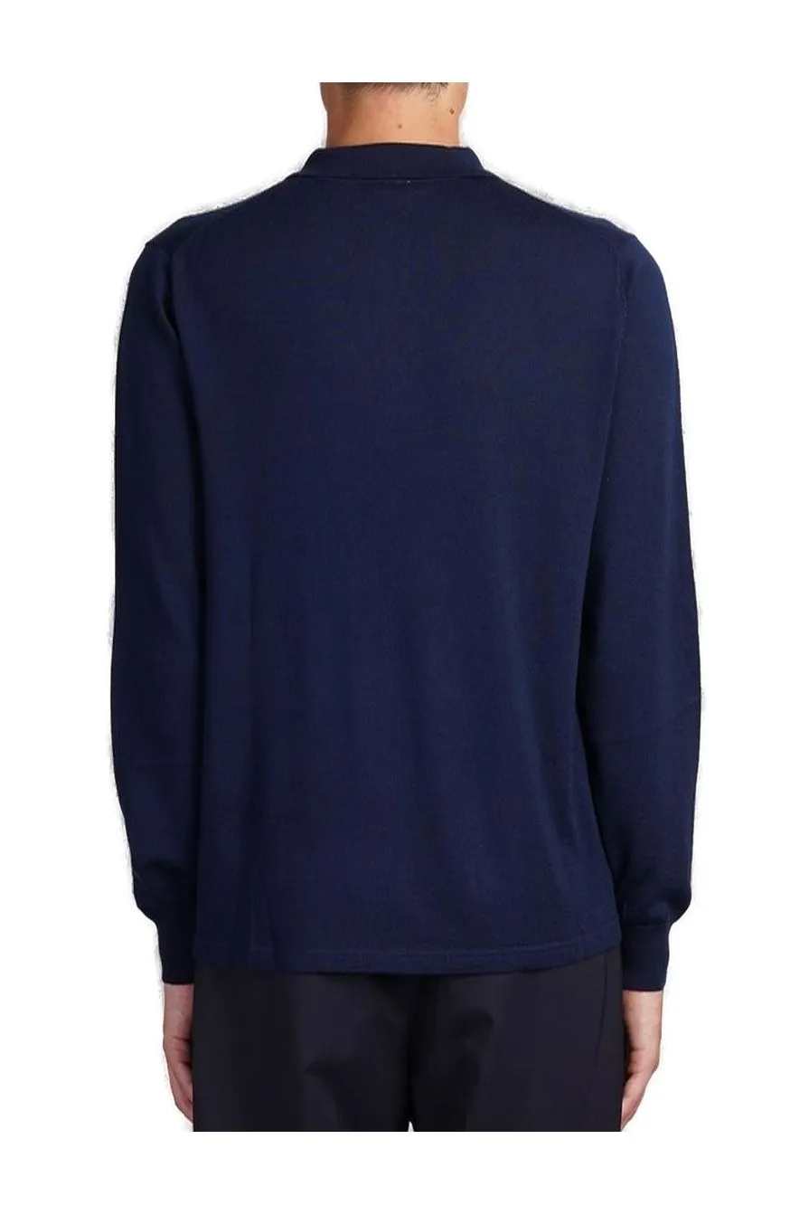 Fine Knit Polo Shirt