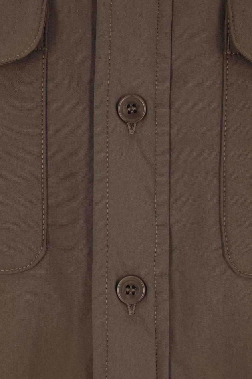 Long-Sleeved Straight-Hem Jacket