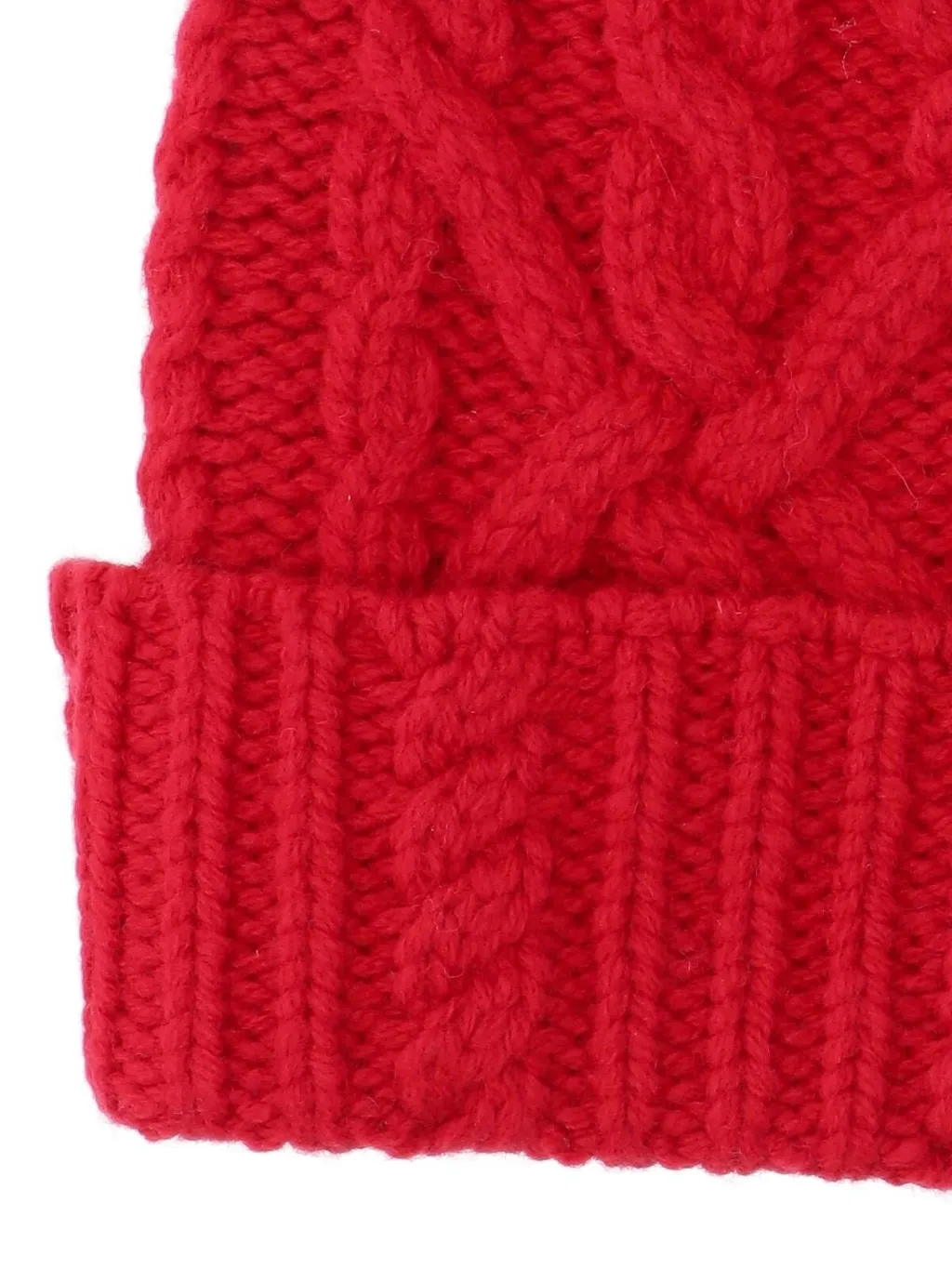 Turn-Up Hem Ribbed Beanie