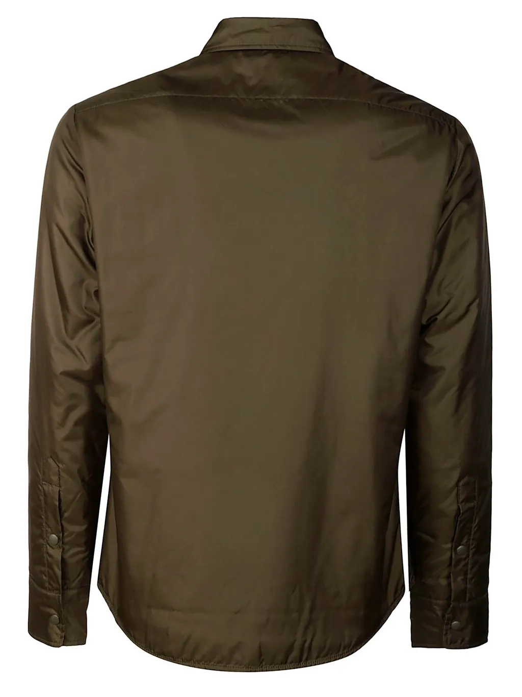 Buttoned Long-Sleeved Overshirt