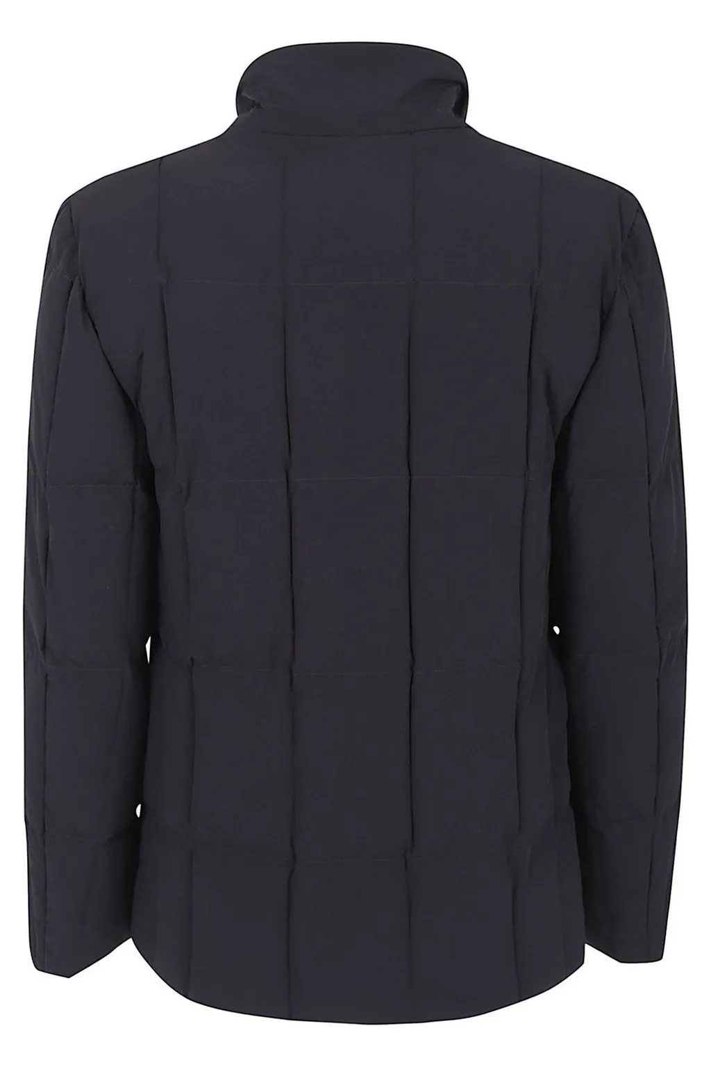 Quilted Button-Up Jacket
