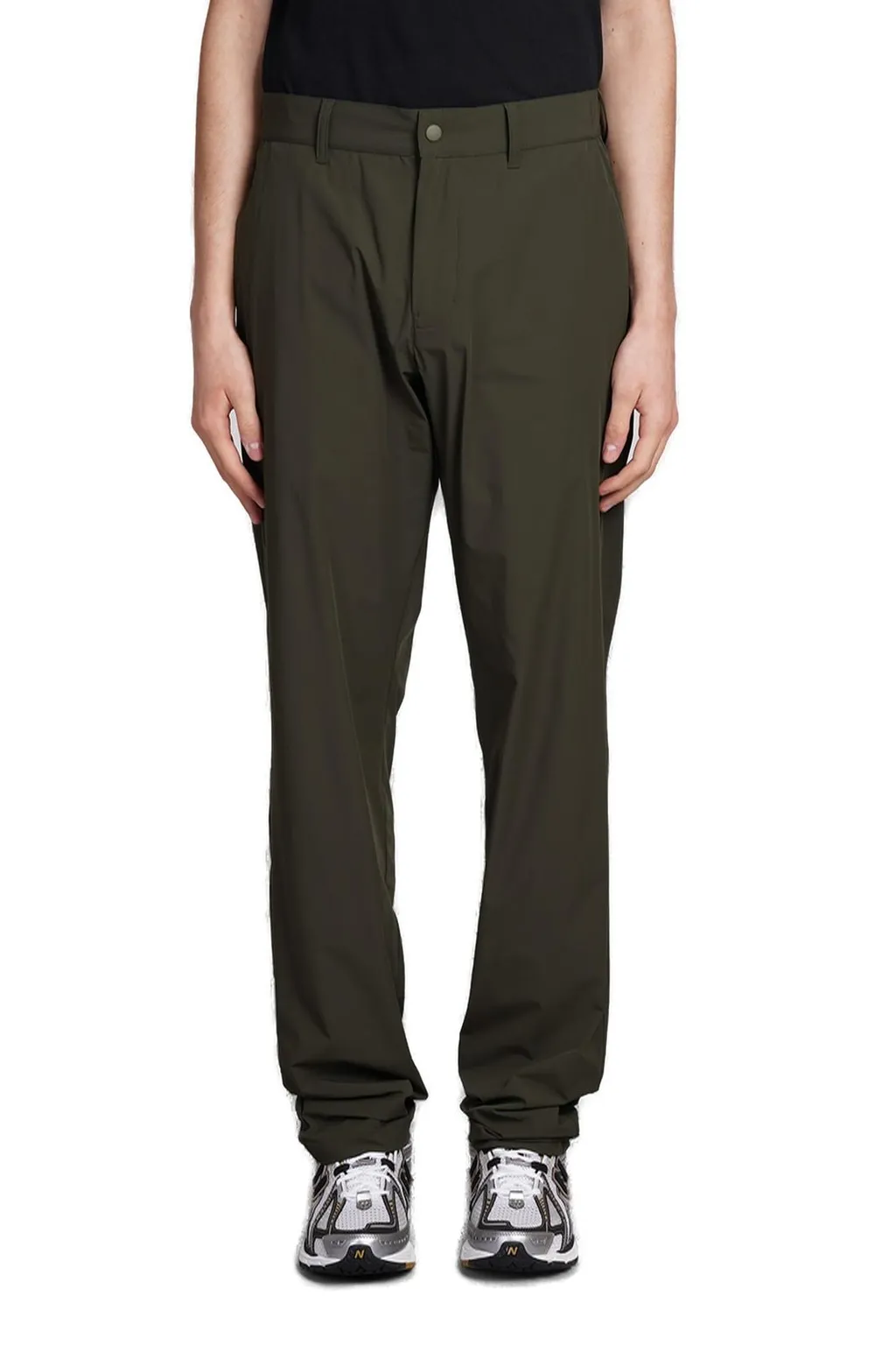 Fast Straight-Leg Elasticated-Waistband Trousers