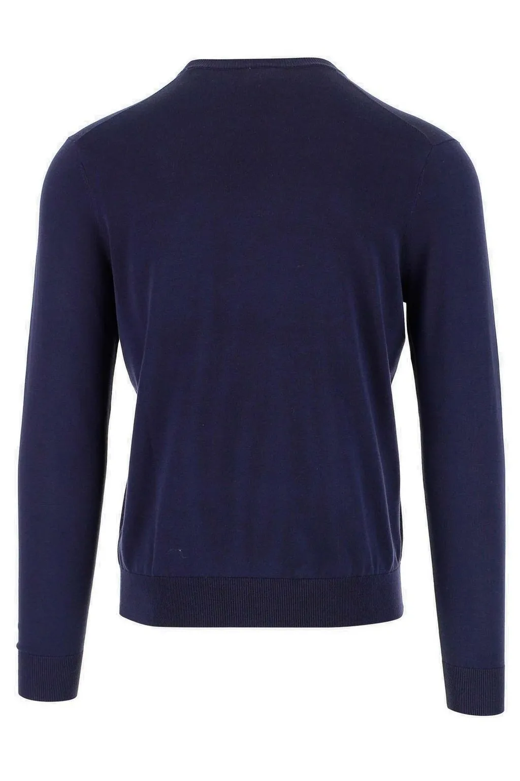 Crewneck Fine-Knit Sweater