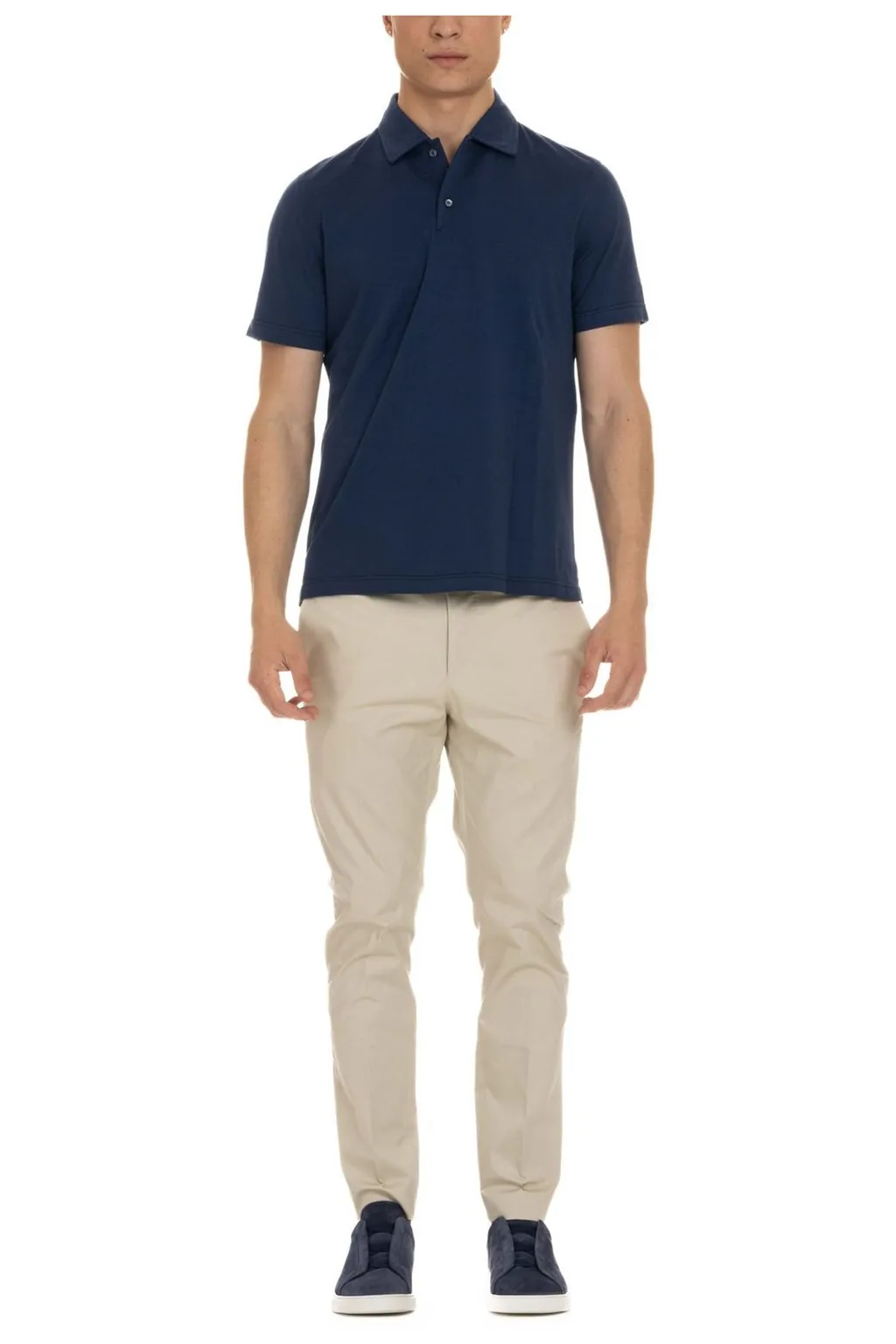 Regular Fit Short-Sleeved Polo Shirt