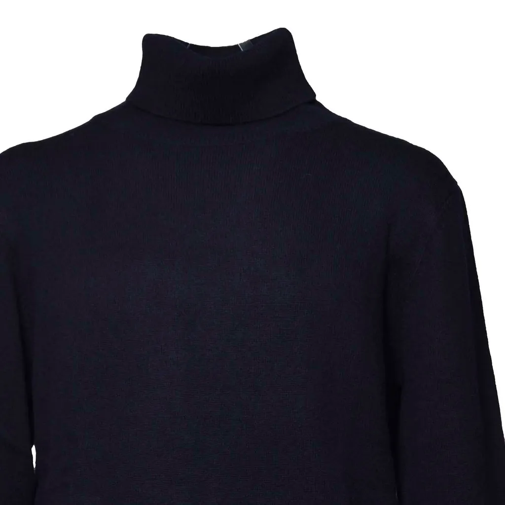 Roll-Neck Knitted Sweater