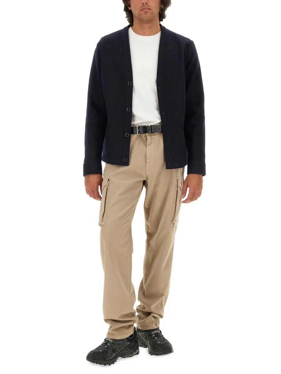 V-Neck Knitted Cardigan