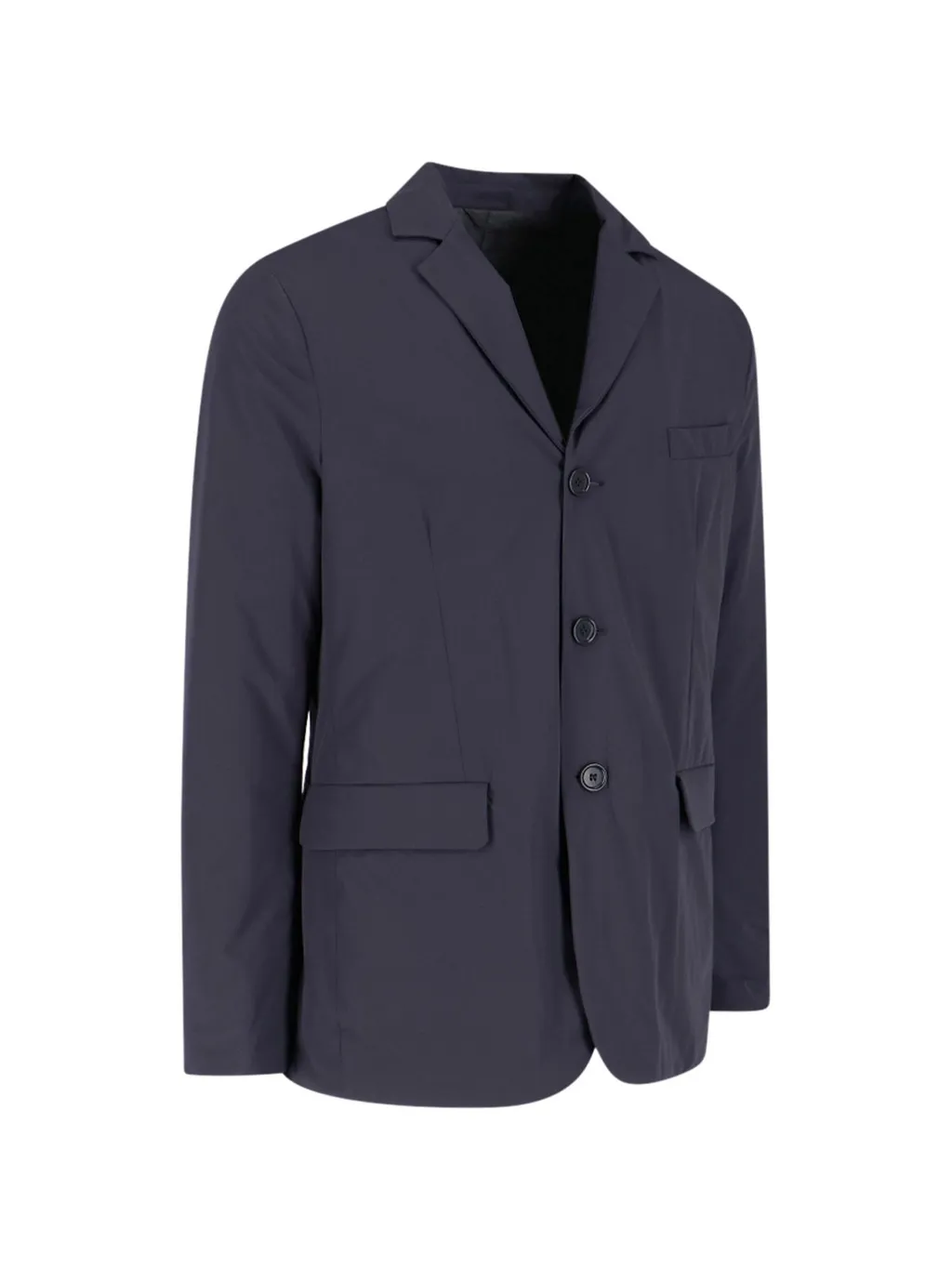 Pocketed Single-Breasted Blazer