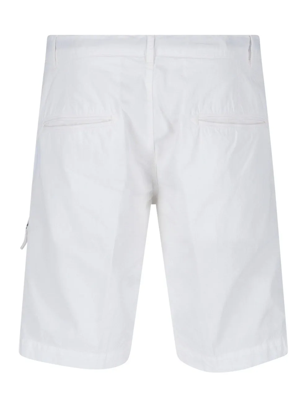 Belt-Looped Slim-Cut Shorts
