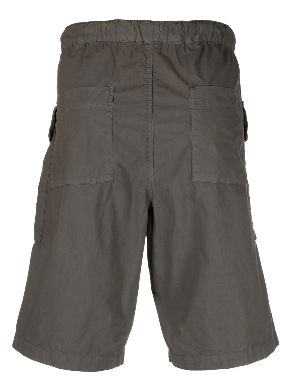 Mid-Rise Straight-Leg Cargo Shorts