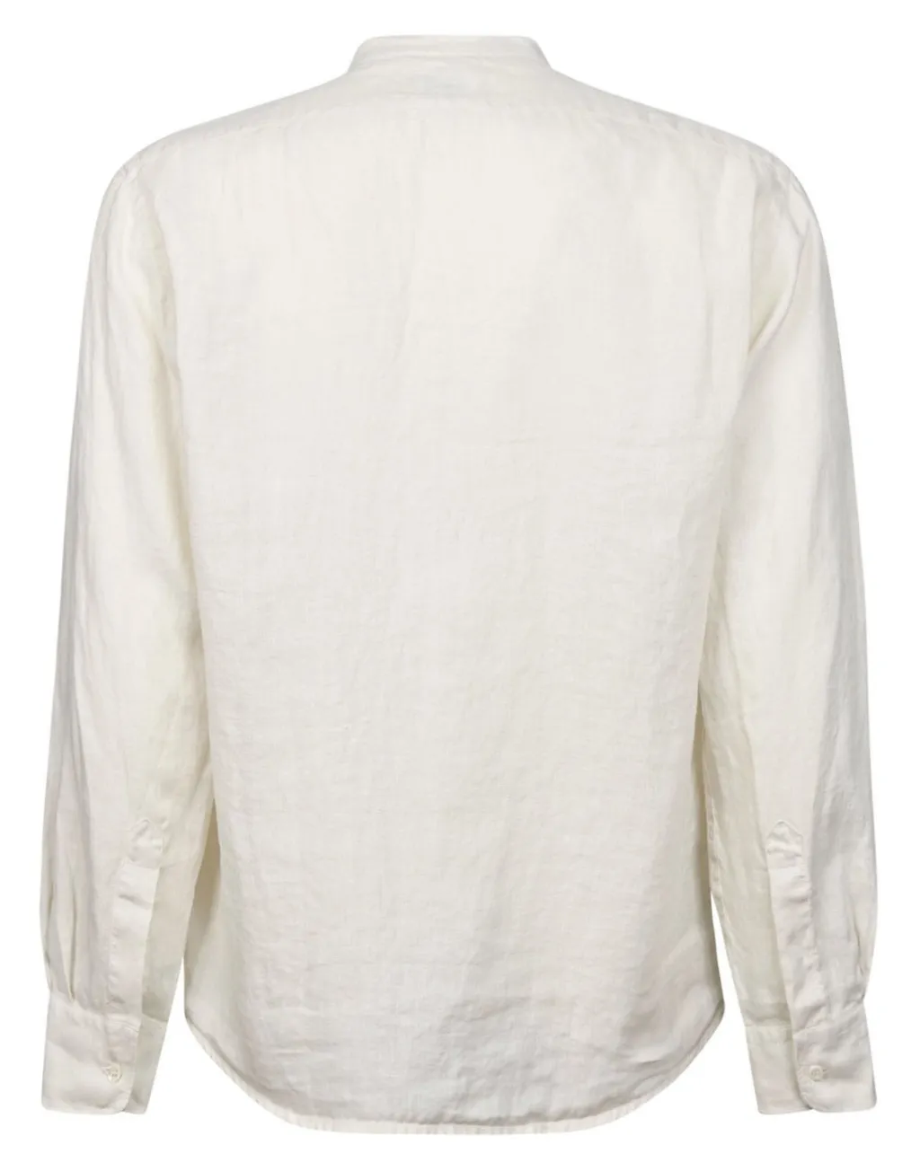 Band-Collar Shirt