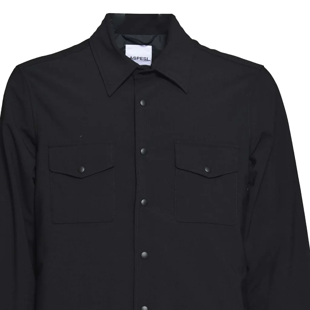 Flannel Curved Hem Shirt Jacket