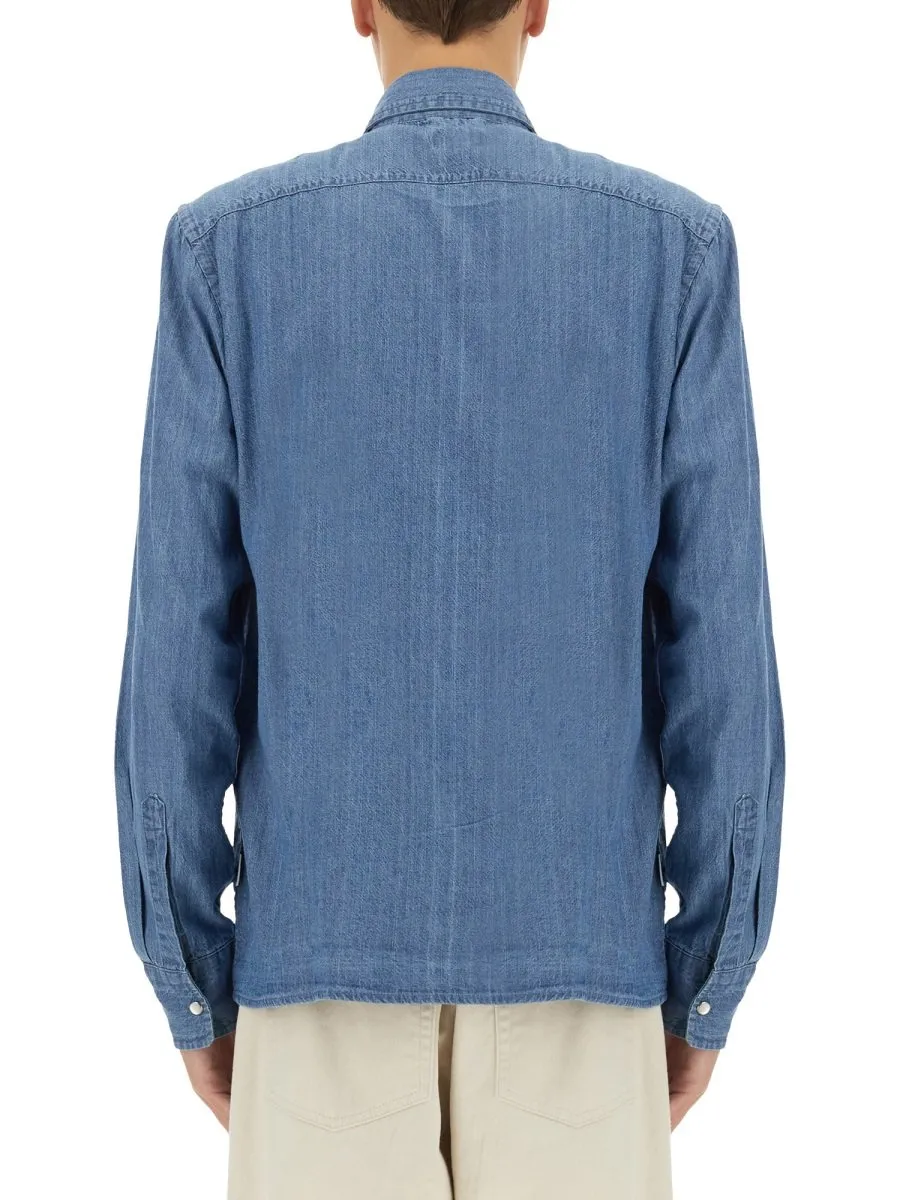Denim Western Style Shirt