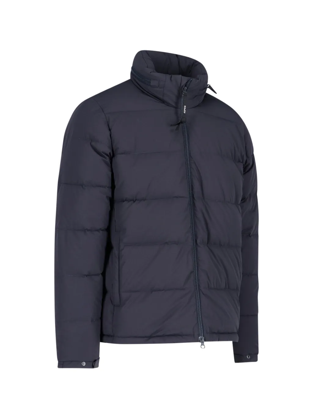 Funnel-Neck Zip-Up Jacket