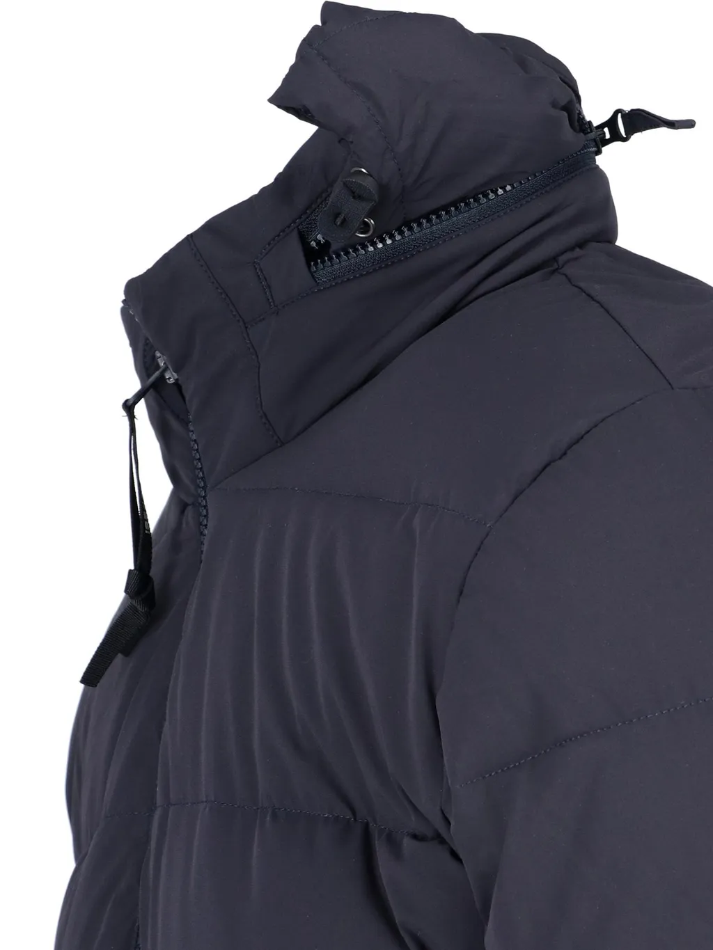 Funnel-Neck Zip-Up Jacket