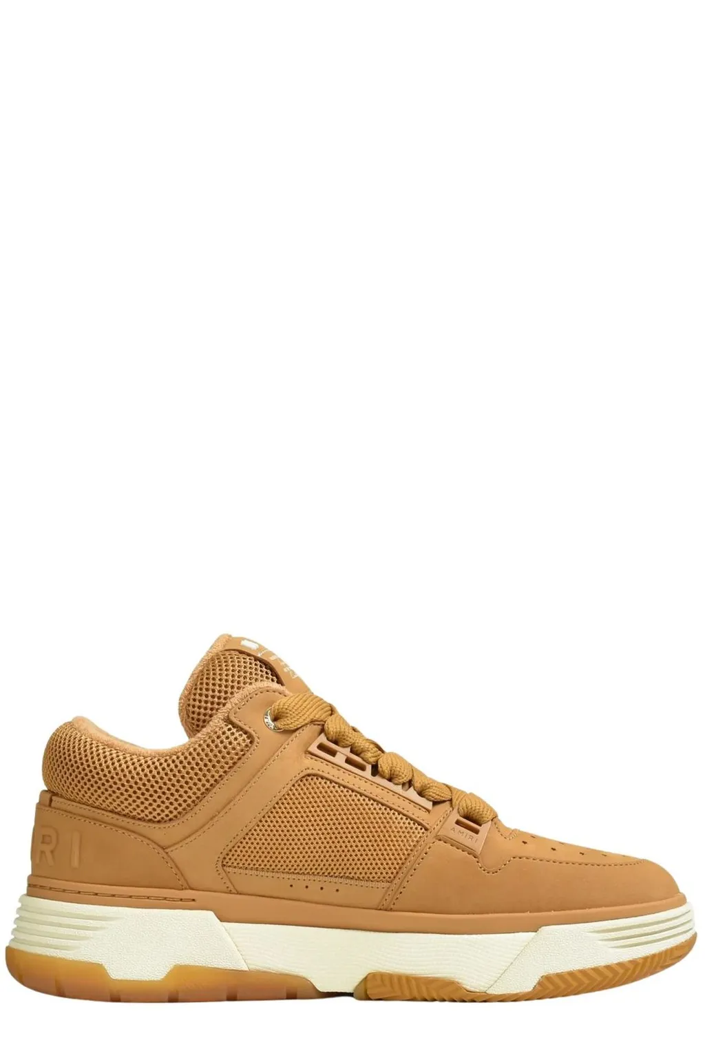 Ma Quad Debossed Lace-Up Sneakers
