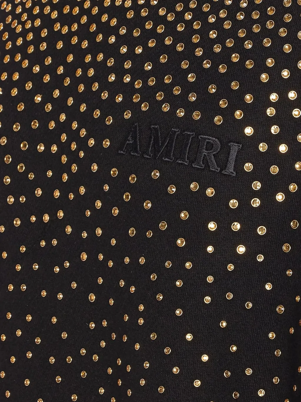 Embellished Logo Embroidered Hoodie