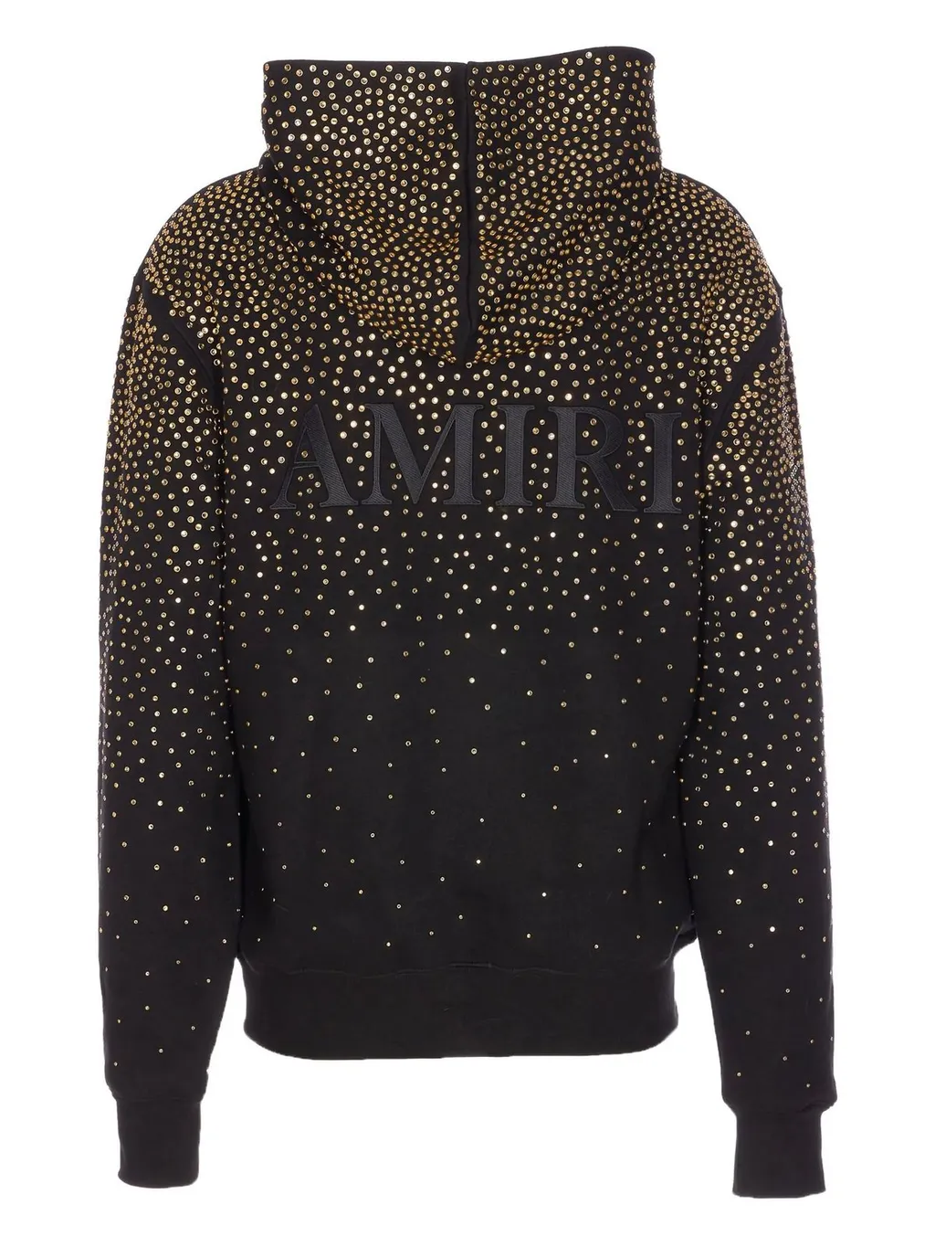 Embellished Logo Embroidered Hoodie
