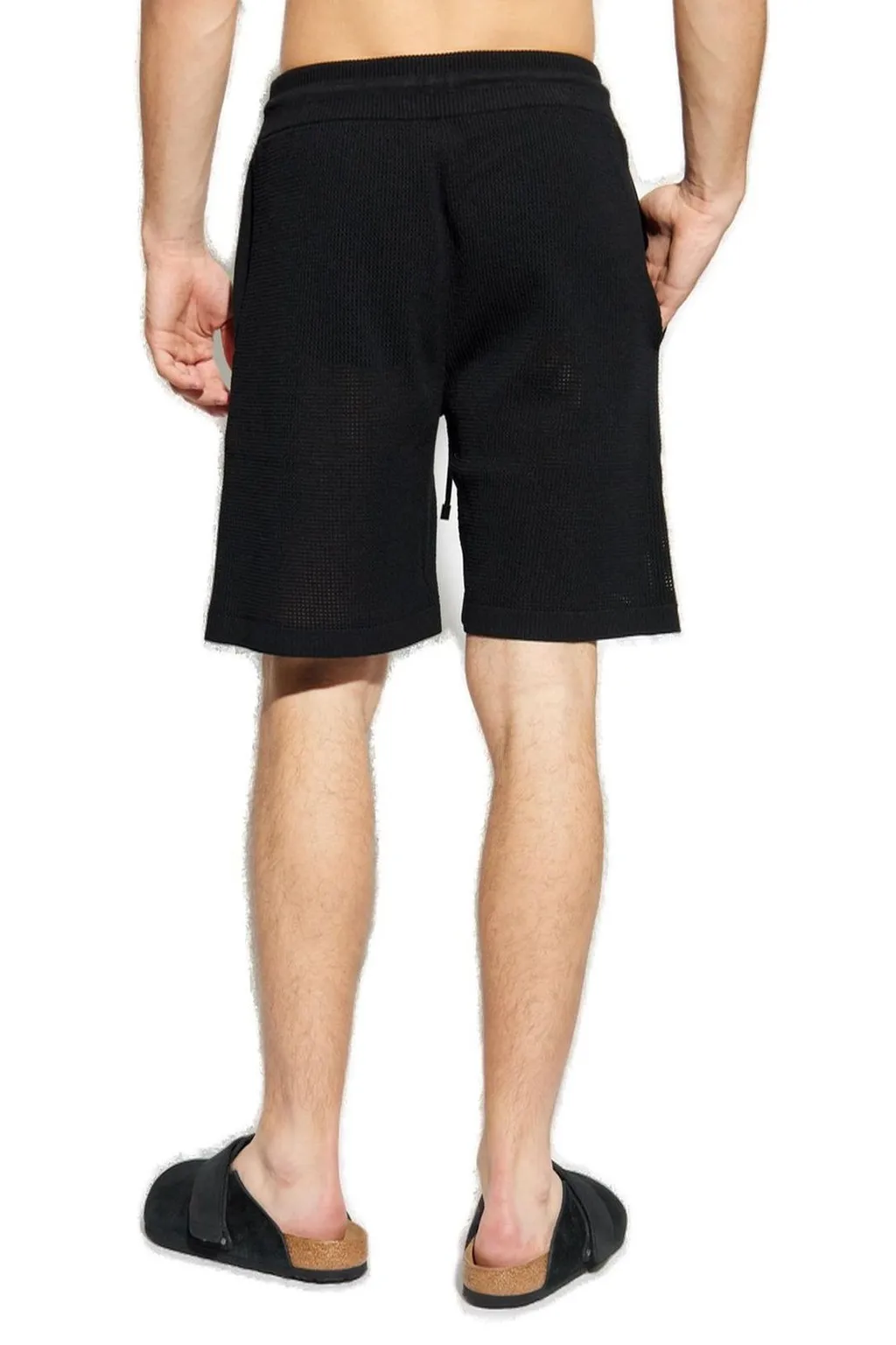 Logo Embroidered Shorts