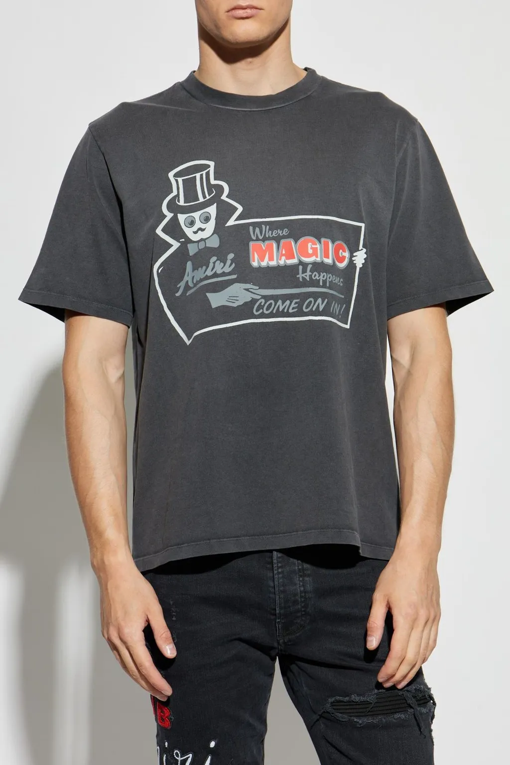 Logo Printed Crewneck T-Shirt