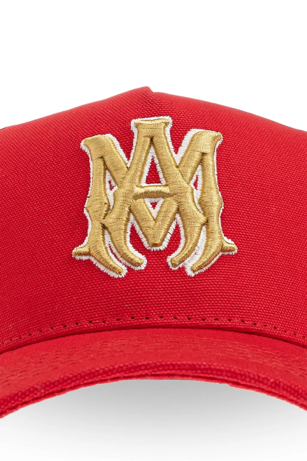 Ma Outline Curved Peak Hat