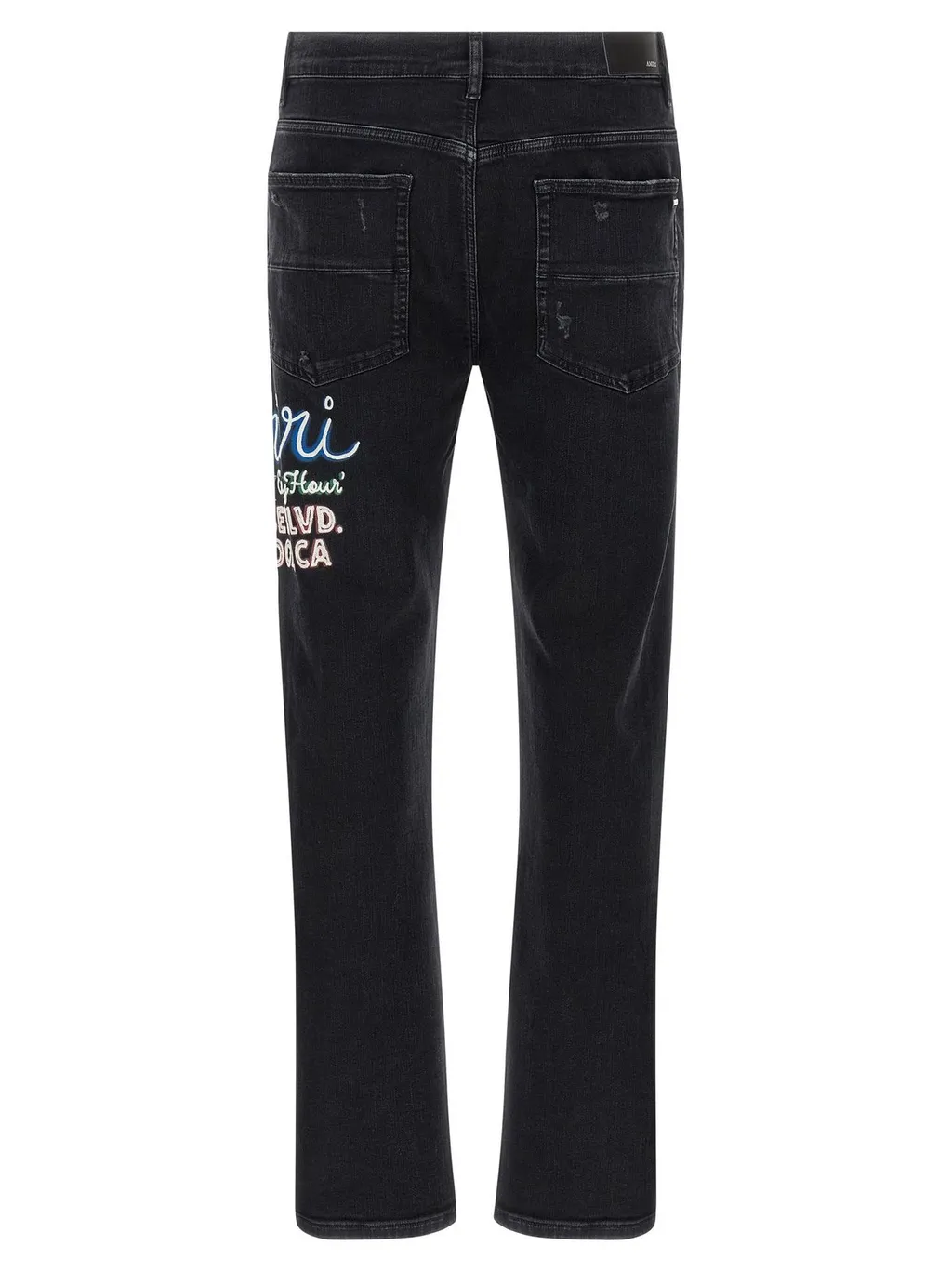 Neon Lights Distressed Jeans