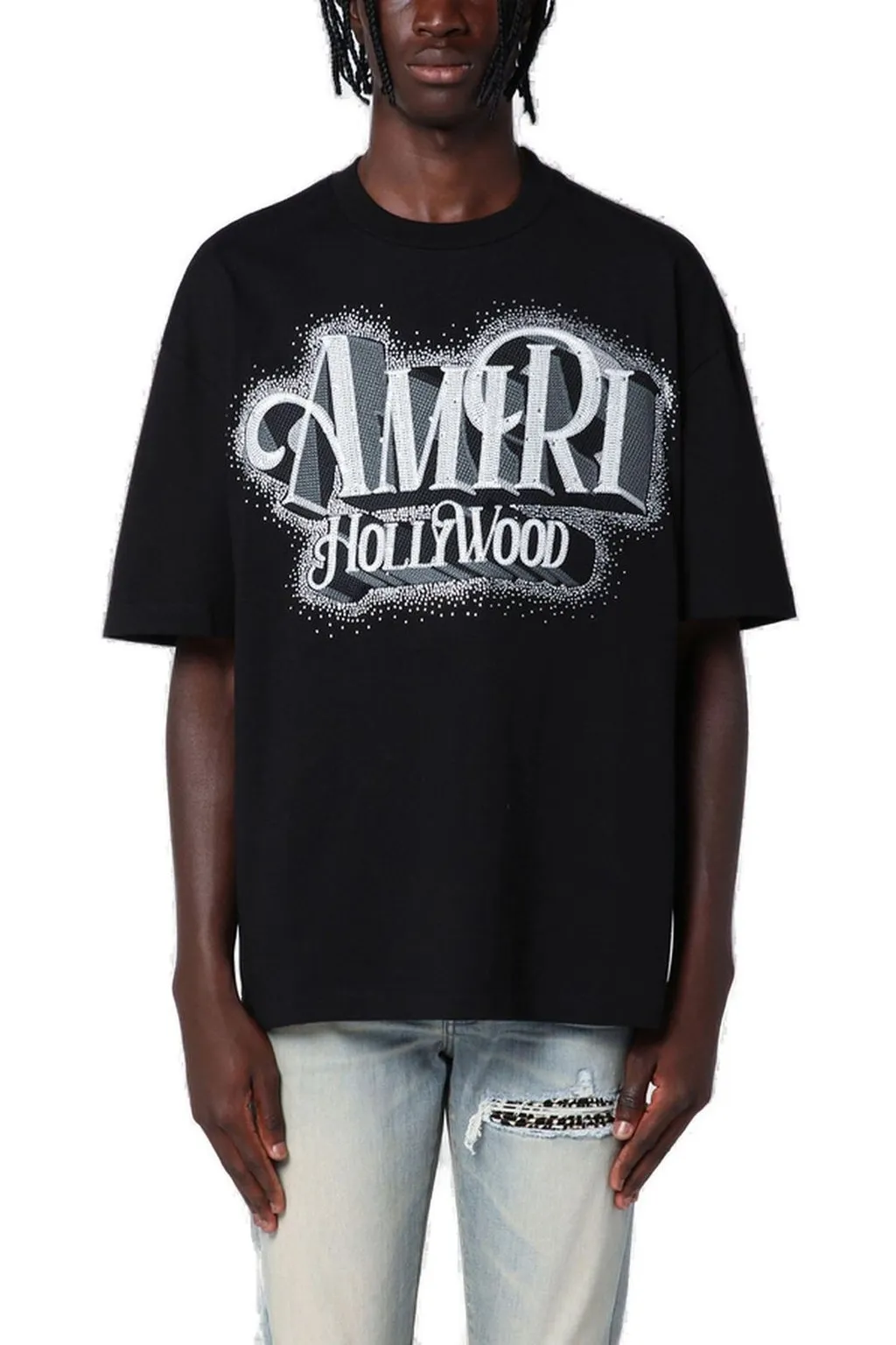 Logo Embellished Crewneck T-Shirt