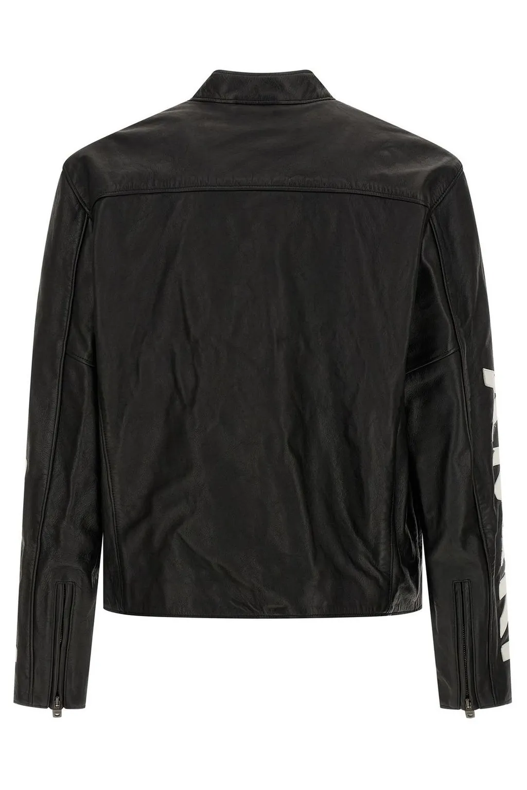 Patch Detailed Racer Jacket