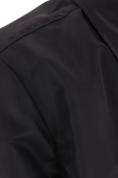 Ma Printed Buttoned Straight Hem Jacket