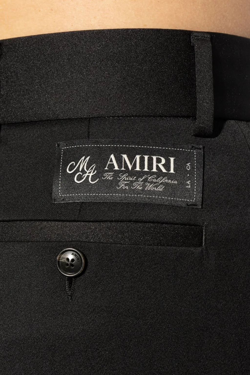 Logo Patch Tailored Pants