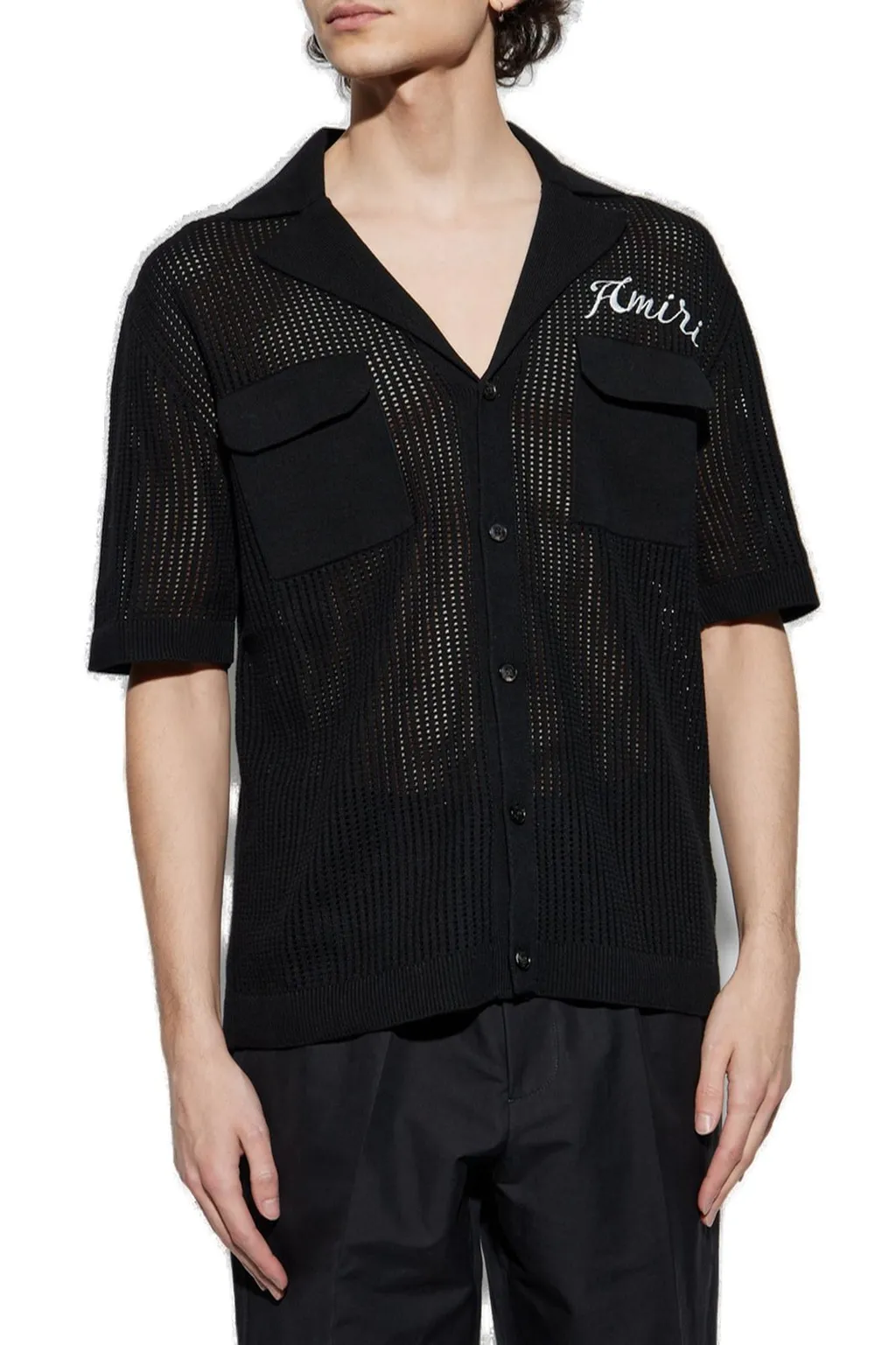 Logo Detailed Collared Shirt