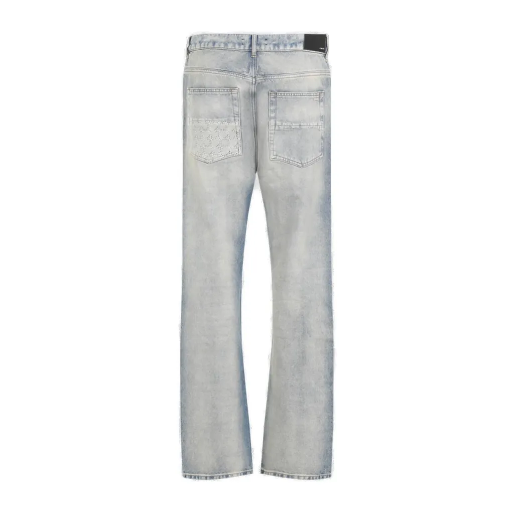 Ma Quad Cuff Straight Leg Jeans