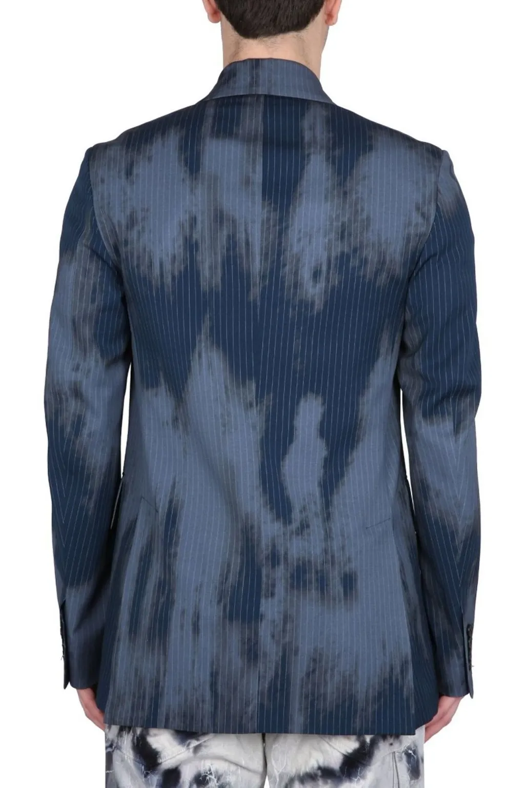 Faded Doubled-Breasted Blazer