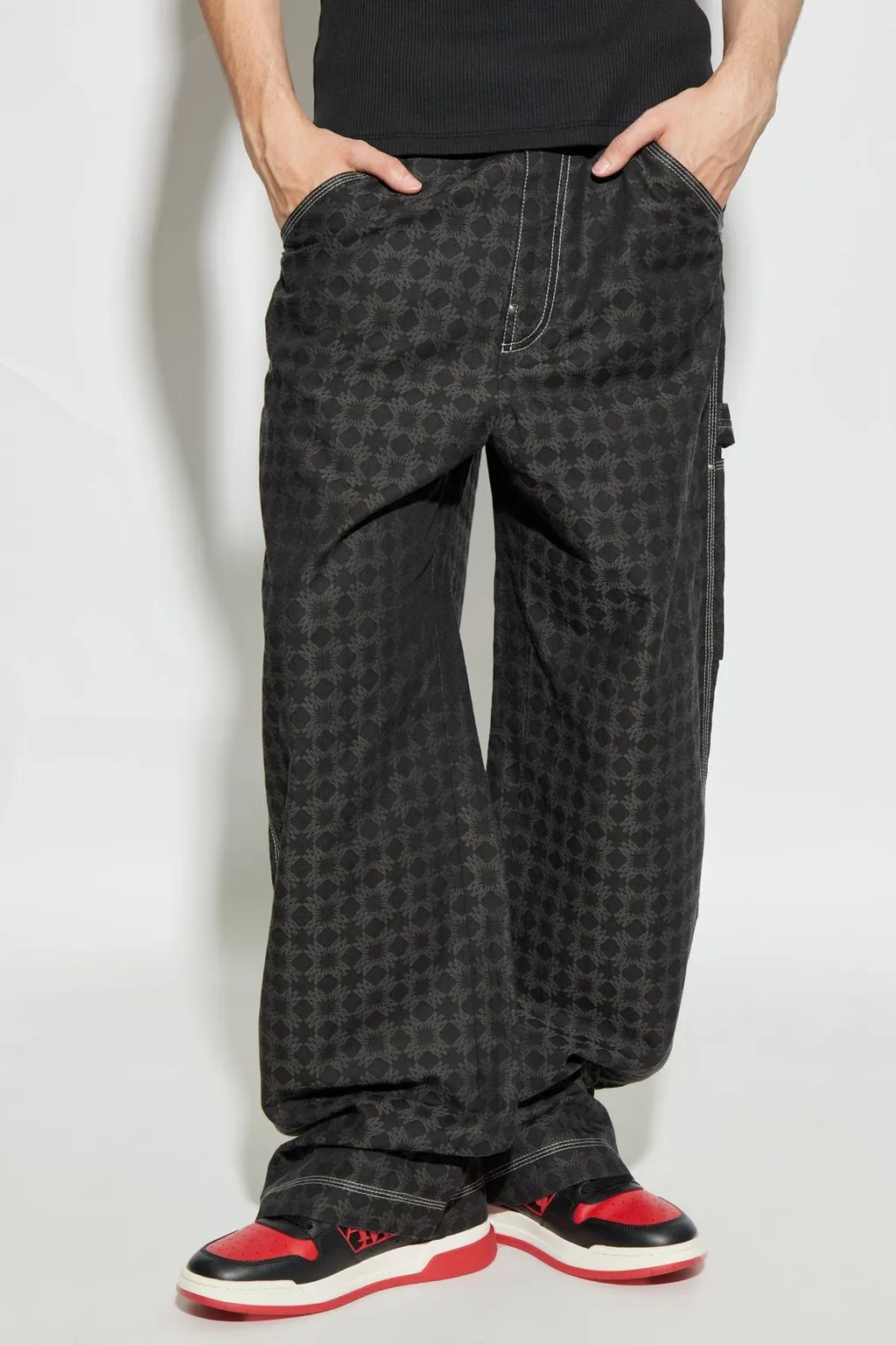 Ma Quad Logo Embroidered Work Pants