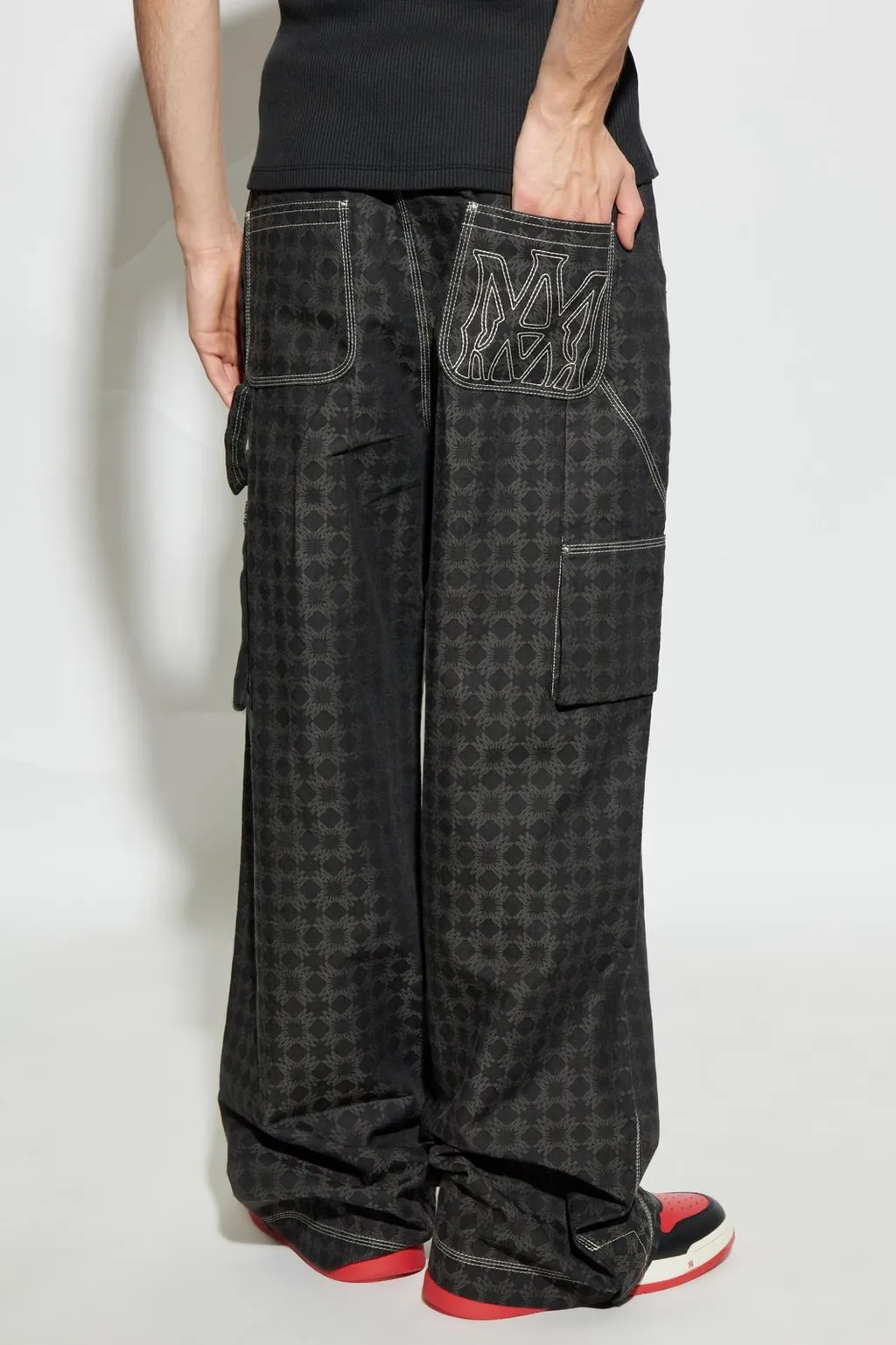 Ma Quad Logo Embroidered Work Pants
