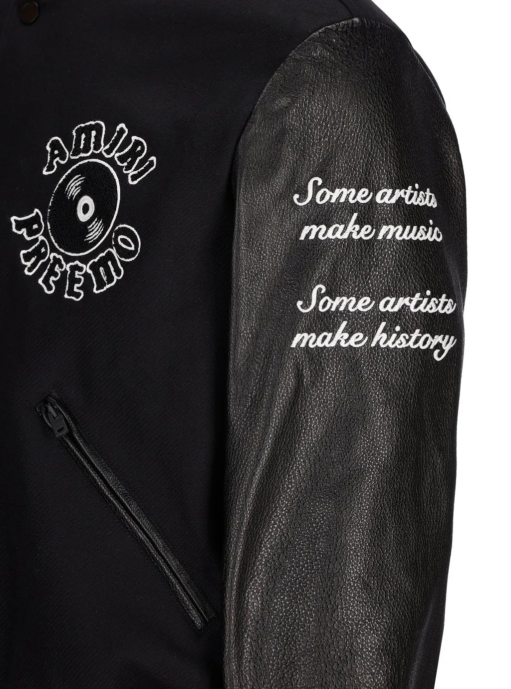 Logo Embroidered Varsity Jacket