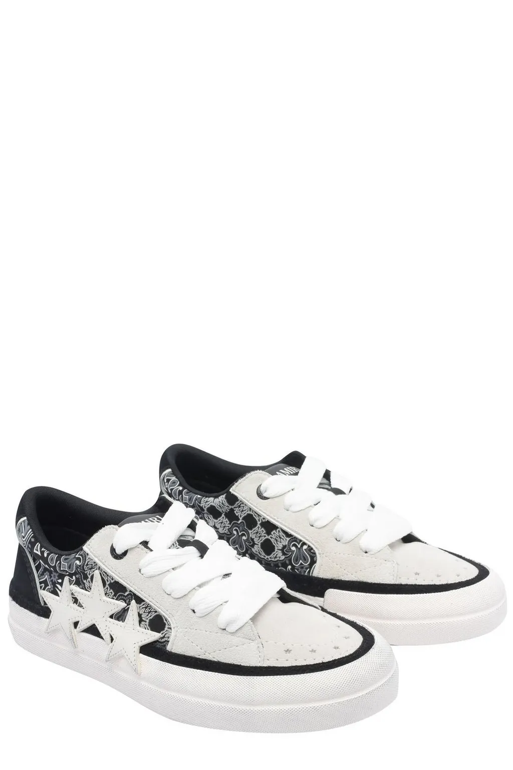 Bandana Sunset Skate Lace Up Sneakers