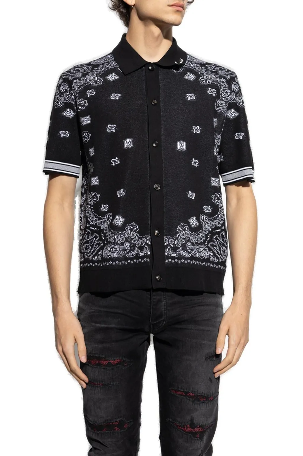 All-Over Printed Short-Sleeved Shirt