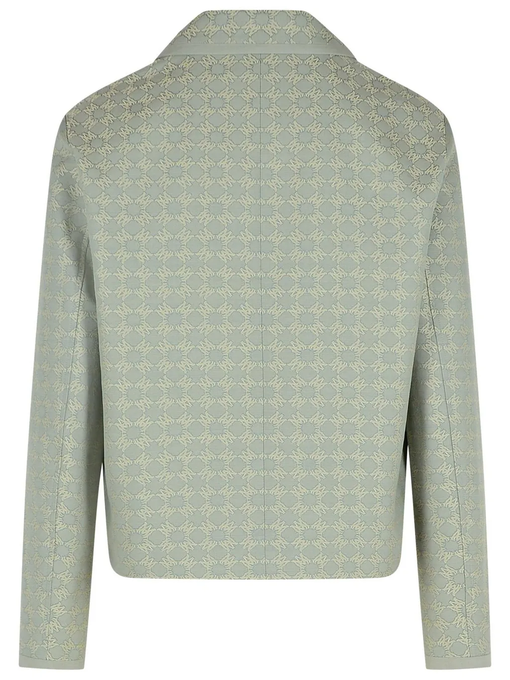 Monogaram Printed Buttoned Jacket