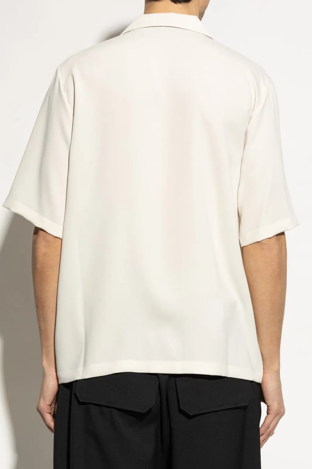 Ma Logo Embroidered Short-Sleeved Shirt