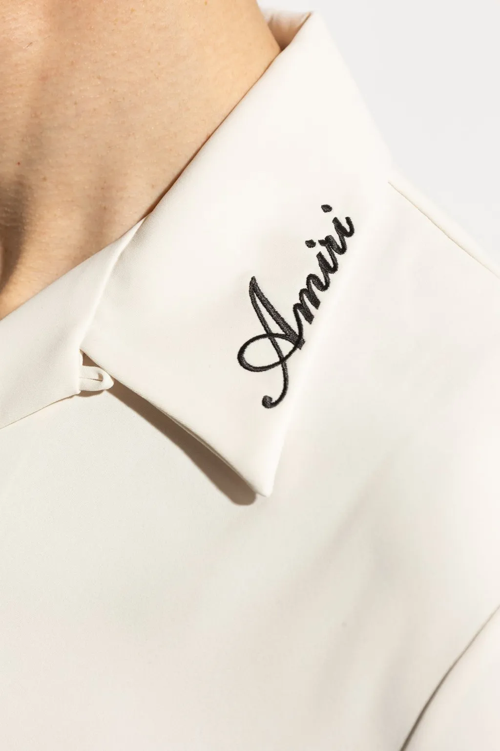 Ma Logo Embroidered Short-Sleeved Shirt