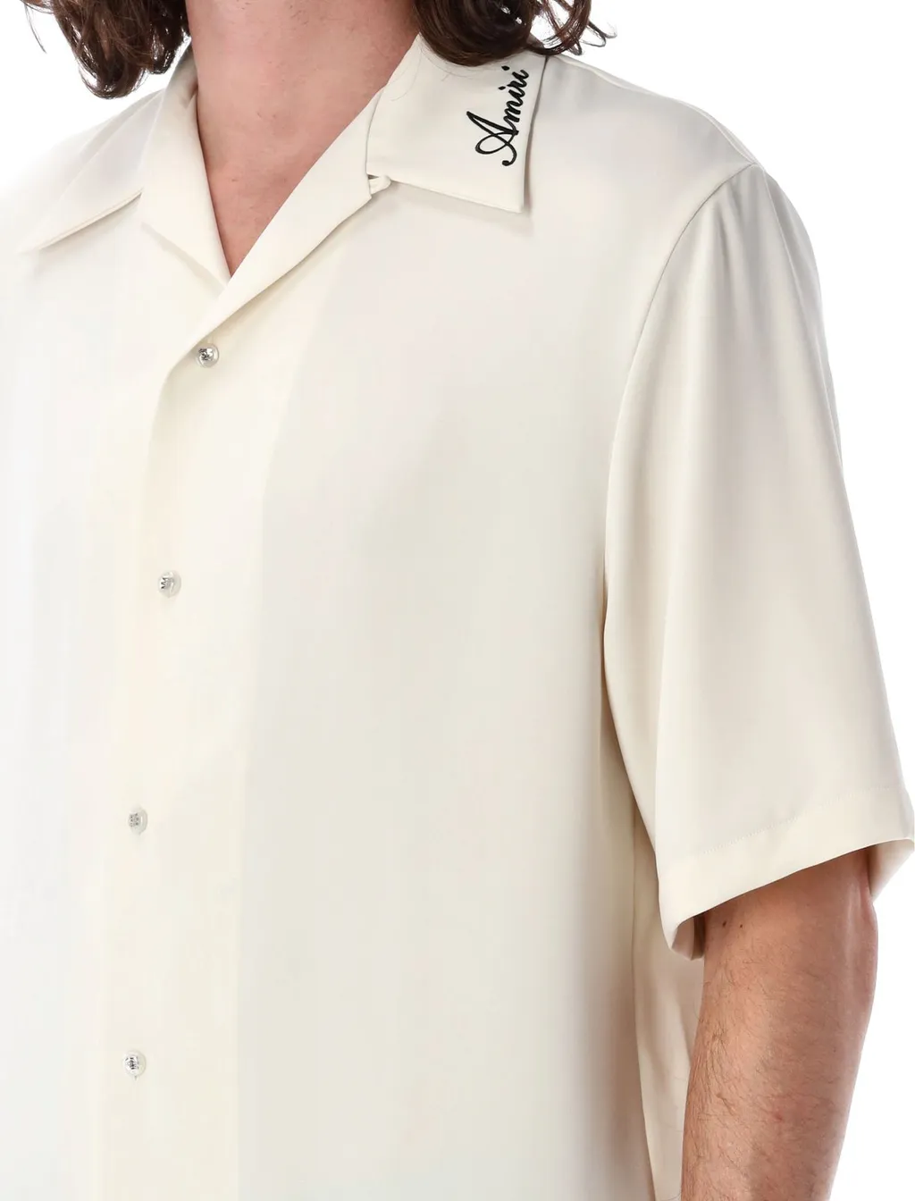 Ma Logo Embroidered Short-Sleeved Shirt