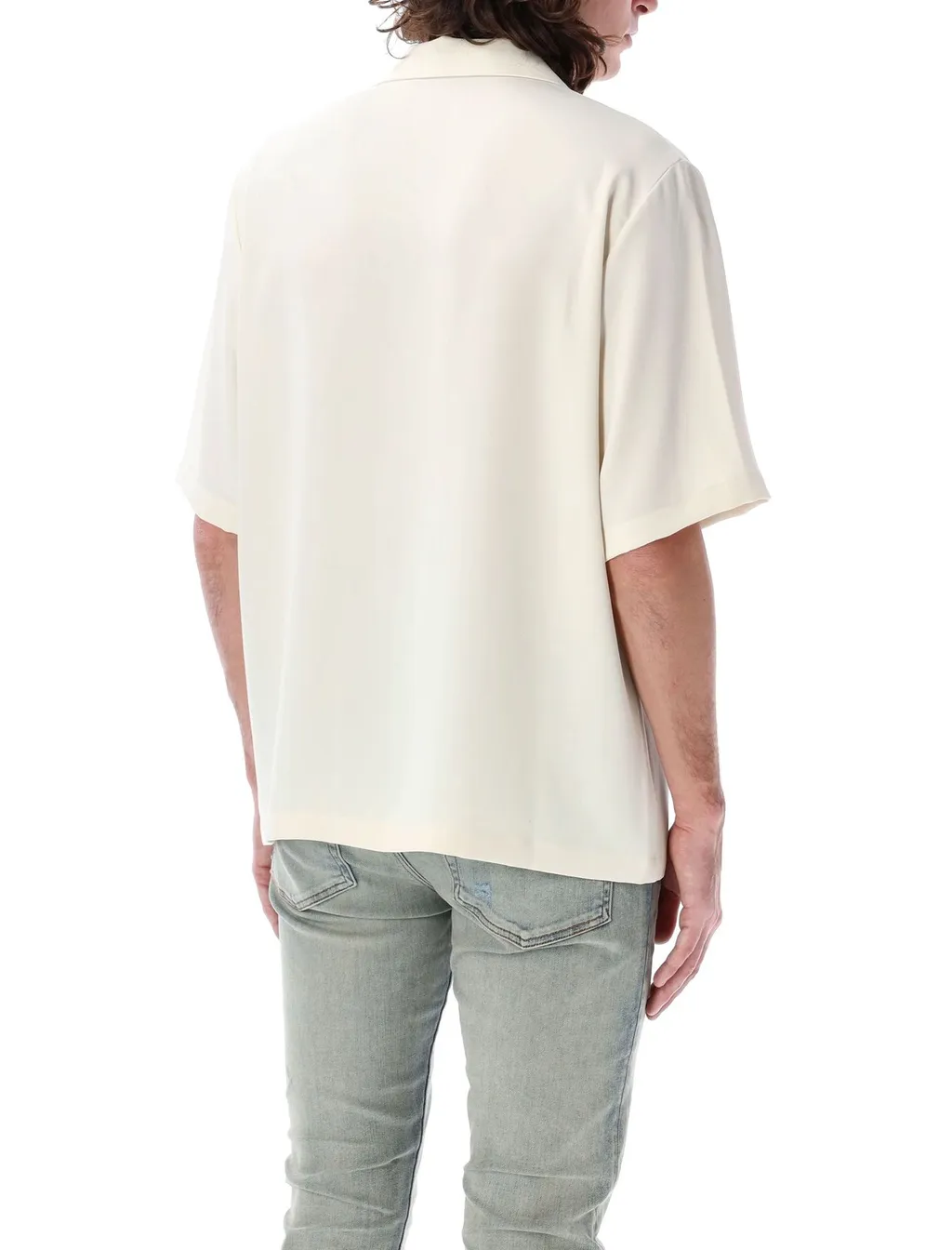 Ma Logo Embroidered Short-Sleeved Shirt